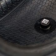 Tiny sensor and Battery "married" to the tire with unique adhesive | Photo Courtesy of Pirelli Tires